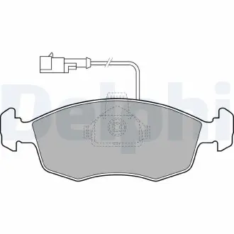 LP1416 Гальмівні(тормозні) колодки DELPHI підбір по vin на Brocar
