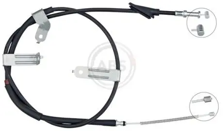 K10243 Трос ручного гальма SUBARU IMPREZA 08-13 LT A.B.S. підбір по vin на Brocar