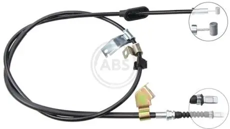 K10788 Трос, стояночная тормозная система A.B.S. підбір по vin на Brocar