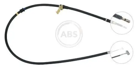 K15857 Трос ручного гальма A.B.S. підбір по vin на Brocar