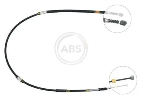 K16688 Трос ручного гальма Toyota Corolla задній правий (вир-во ABS) A.B.S. підбір по vin на Brocar