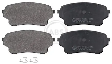 37503 Комплект тормозных колодок, дисковый тормоз A.B.S. подбор по vin на Brocar