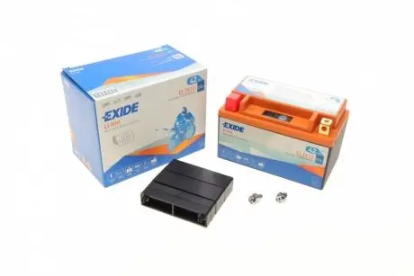 ELTX12 Аккумуляторная батарея 3.5Ah/210A (150x87x93/+L/B0) (Li-ion) (мото) EXIDE подбор по vin на Brocar