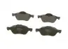 0986494034 Колодки тормозные (передние) Renault Laguna II/III 01-15/Megane II 03-/Wind 10- BOSCH підбір по vin на Brocar