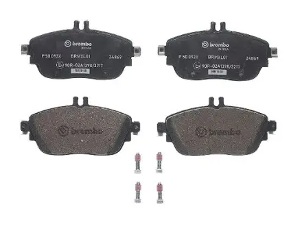 P50093X Гальмівні колодки дискові BREMBO підбір по vin на Brocar