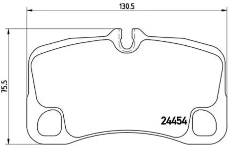 P65022 Комплект тормозных колодок, дисковый тормоз BREMBO підбір по vin на Brocar