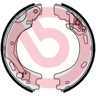 S44509 Гальмівні колодки барабанні Brembo BREMBO підбір по vin на Brocar