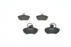 0986460948 Комплект тормозных колодок, дисковый тормоз BOSCH підбір по vin на Brocar