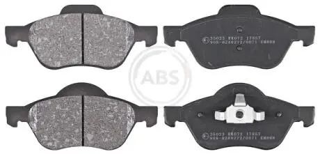 35023 Дисковые тормозные колодки A.B.S. подбор по vin на Brocar