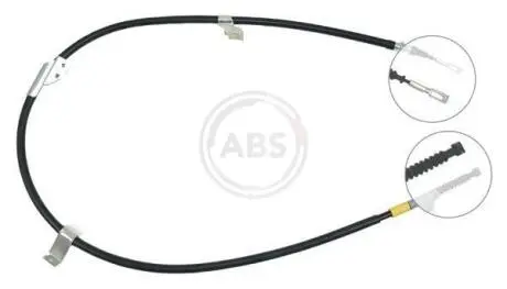 K15077 Трос, стояночная тормозная система K15077 A.B.S. A.B.S. подбор по vin на Brocar