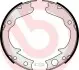 Тормозные колодки барабанные Brembo S78508