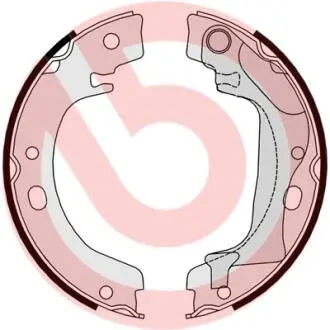 S83560 Гальмівні колодки барабанні BREMBO підбір по vin на Brocar
