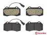 P23162 Тормозные колодки дисковые BREMBO підбір по vin на Brocar