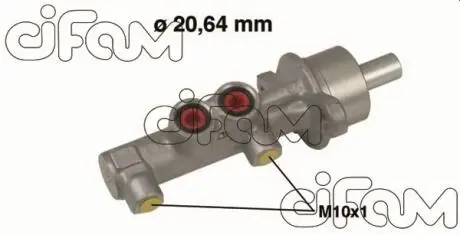202538 Головний гальмівний циліндр d=22.1mm Combo 04-11,CORSA C 44442 CIFAM підбір по vin на Brocar