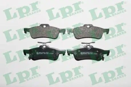05P1458 Гальмівні колодки, дискове гальмо (набір) LPR підбір по vin на Brocar