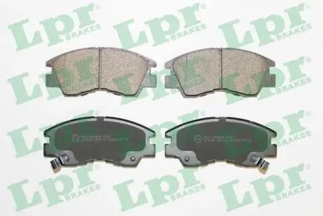 05P315 Гальмівні колодки, дискове гальмо (набір) LPR підбір по vin на Brocar