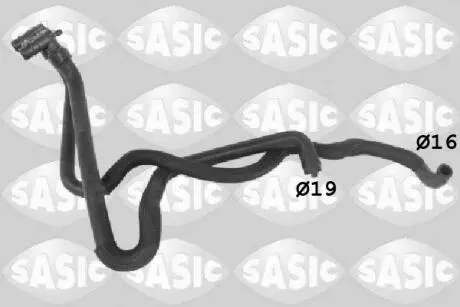 3400218 Шланг радіатора SASIC підбір по vin на Brocar