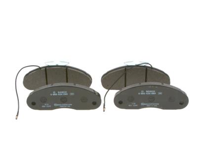 0986424080 Тормозные передние RENAULT Messenger B 120.35 BOSCH підбір по vin на Brocar