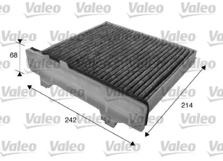 715622 Фільтр повітря (салону) VALEO підбір по vin на Brocar