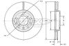 TX7130 TARCZA HAMULC. OPEL VECTRA C 02-08 1,6-2,2DTI TOMEX підбір по vin на Brocar