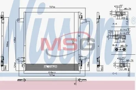 940619 Конденсатор NISSENS підбір по vin на Brocar