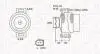 063731811010 Alternator AUDI/SEAT/SKODA/VW 2.0FSI/TFSI 140A MAGNETI MARELLI підбір по vin на Brocar