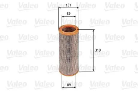 585601 Воздушный фильтр VALEO подбор по vin на Brocar