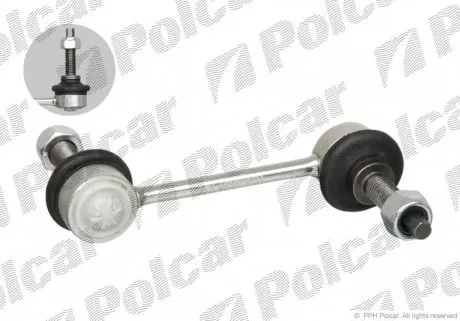 LA130 Стійка стабілізатора лівий=правий POLCAR підбір по vin на Brocar