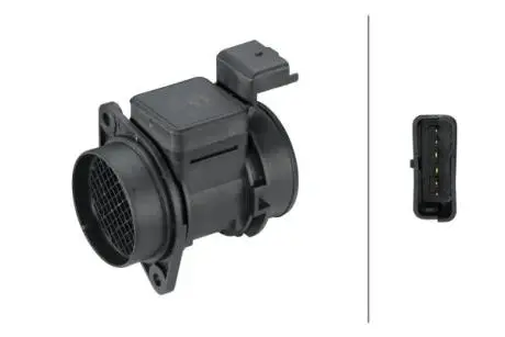 8ET009142391 Расходомер воздуха (6 конт.) FORD FIESTA V/PEUGEOT 206, 207 1.4D 01- HELLA подбор по vin на Brocar