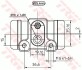 BWL201 Колісний гальмівний циліндр TRW підбір по vin на Brocar