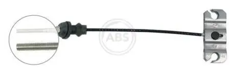K10691 Трос, стояночная тормозная система A.B.S. подбор по vin на Brocar