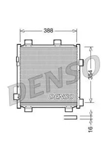 DCN50040 Радіатор кондиціонера DENSO підбір по vin на Brocar