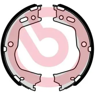 S30541 Гальмівні колодки барабанні BREMBO підбір по vin на Brocar