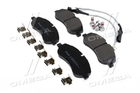 P24152 Гальмівні колодки дискові BREMBO підбір по vin на Brocar