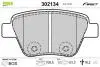 302134 Тормозные колодки дисковые VAG A1/A3/Octavia/Caddy/Golf/Jetta/Scirocco/Touran &quot;1,2-3,6 &quot;R &quot;03&gt;&gt; VALEO підбір по vin на Brocar
