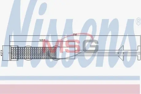 95599 Осушитель NISSENS подбор по vin на Brocar