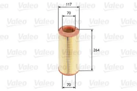 585626 Фільтр повітряний VALEO підбір по vin на Brocar