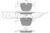 1667 KLOCKI HAMULC. BMW 7 F01,F02,F03,F04 09- TYŁ TOMEX підбір по vin на Brocar