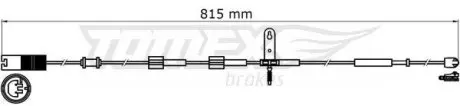 3137 CZUJNIK KLOCK. HAMULC. MINI COOPER 06- PRZÓD TOMEX подбор по vin на Brocar