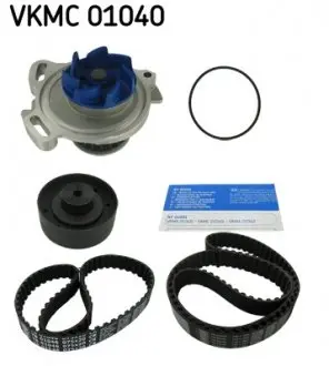 VKMC01040 Комплект (ремінь+ролик+помпа) SKF підбір по vin на Brocar