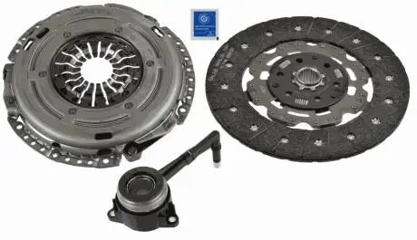 3000990340 ЗЧЕПЛЕННЯ (КОМПЛЕКТ) VW GOLF/PASSAT 1,6-2,0 TDI 12- SACHS підбір по vin на Brocar