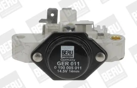 GER011 Реле-регулятор генератора 14mm 14,5V AUDI,VW. BERU підбір по vin на Brocar