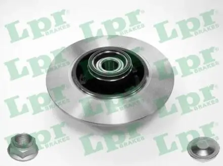 R1055PCA Гальмівний диск LPR підбір по vin на Brocar