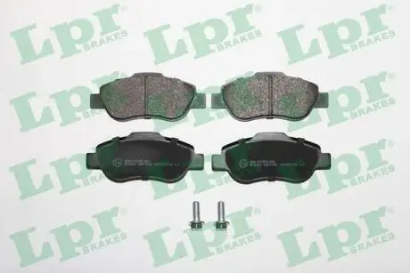 05P1240 Гальмівні колодки, дискове гальмо (набір) LPR підбір по vin на Brocar