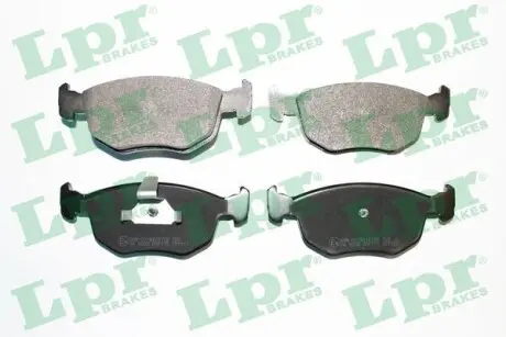 05P715 Комплект тормозных колодок, дисковый тормоз LPR 05P715 LPR подбор по vin на Brocar