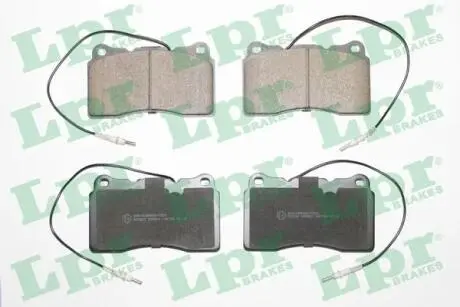 05P863 Комплект тормозных колодок, дисковый тормоз LPR подбор по vin на Brocar