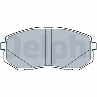 LP3538 HYUNDAI Тормозна колодка передн. (17 дюймов) TUCSON 13-, KIASPORTAGE IV DELPHI подбор по vin на Brocar
