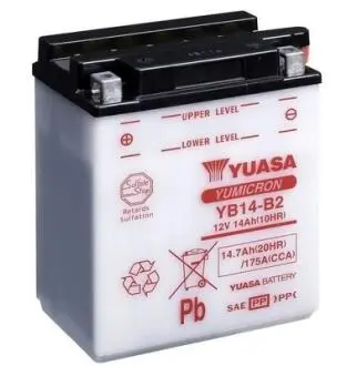 YB14B2 Акумулятор YUASA підбір по vin на Brocar