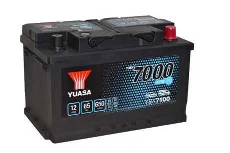YBX7100 Стартерна акумуляторна батарея YUASA підбір по vin на Brocar