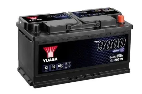YBX9019 Стартерная аккумуляторная батарея YUASA подбор по vin на Brocar